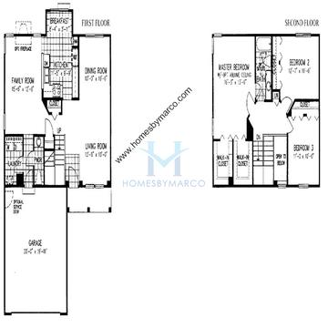 Photos of the Austin model in the Links of English Meadows subdivision in Grayslake, IL