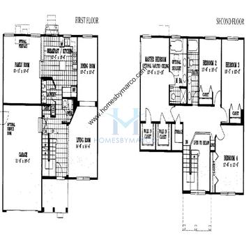 Photos of the Fairbanks model in the Links of English Meadows subdivision in Grayslake, IL