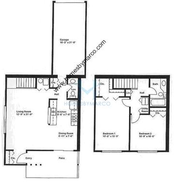 Photos of the Chelsea model in the Dunbar Lakes subdivision in Schaumburg, IL