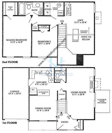 Photos of the Grandview model in the Bright Ridge subdivision in Schaumburg, IL