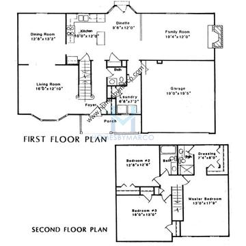 Photos of the Colonial 56 model in the Walkers Grove subdivision in Plainfield, IL