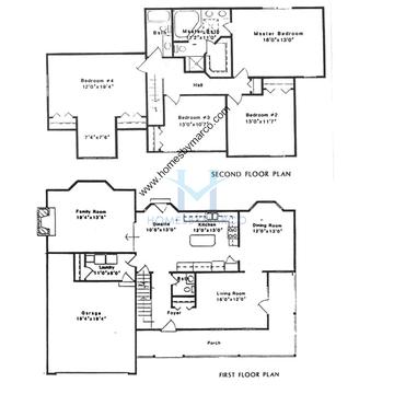 Photos of the Cameo model in the Walkers Grove subdivision in Plainfield, IL