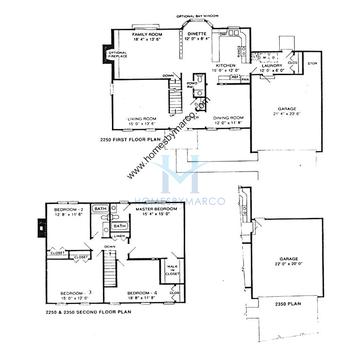 Photos of the Canterbury model in the Timbers subdivision in St. Charles, IL