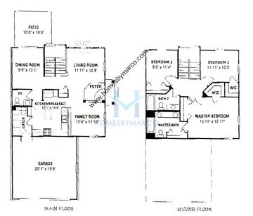 Photos of the Terra model in the Heritage Ridge subdivision in Batavia, IL