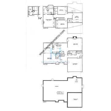 Photos of the Newport model in the Kildeer Lake Estates subdivision in Kildeer, IL