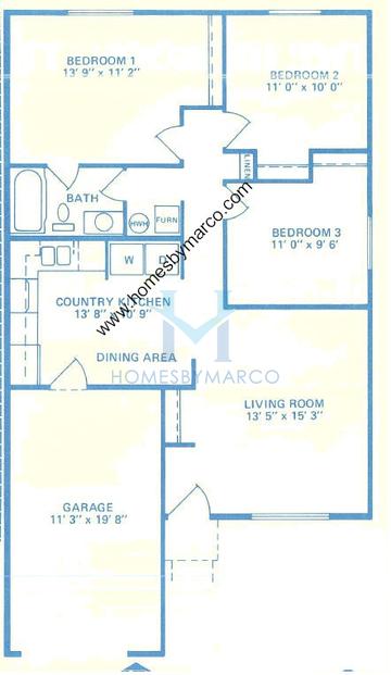 Photos of the Oak model in the Prairie Manor subdivision in Elmhurst, IL