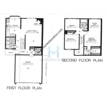 Photos of the 5251 model in the The Pines subdivision in Gurnee, IL