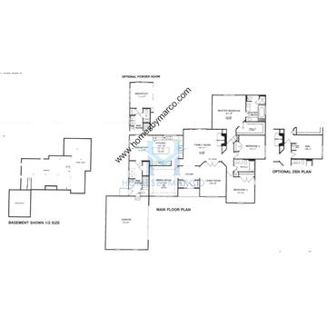 Photos of the Enright model in the Stone Fence Farms subdivision in Vernon Hills, IL