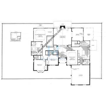 Photos of the Winthrop-House model in the Reserve at the Merit Club subdivision in Libertyville, IL