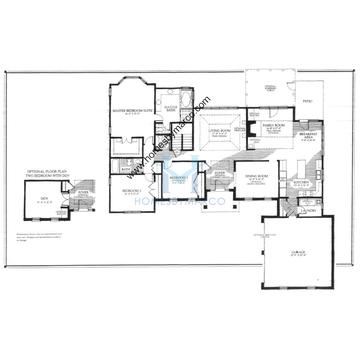 Photos of the Camden-House model in the Reserve at the Merit Club subdivision in Libertyville, IL