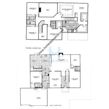 Photos of the S312 model in the The Summit subdivision in Hawthorn Woods, IL