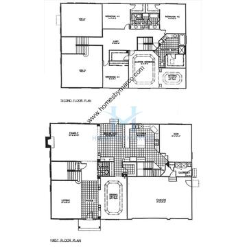 Photos of the S311 model in the The Summit subdivision in Hawthorn Woods, IL