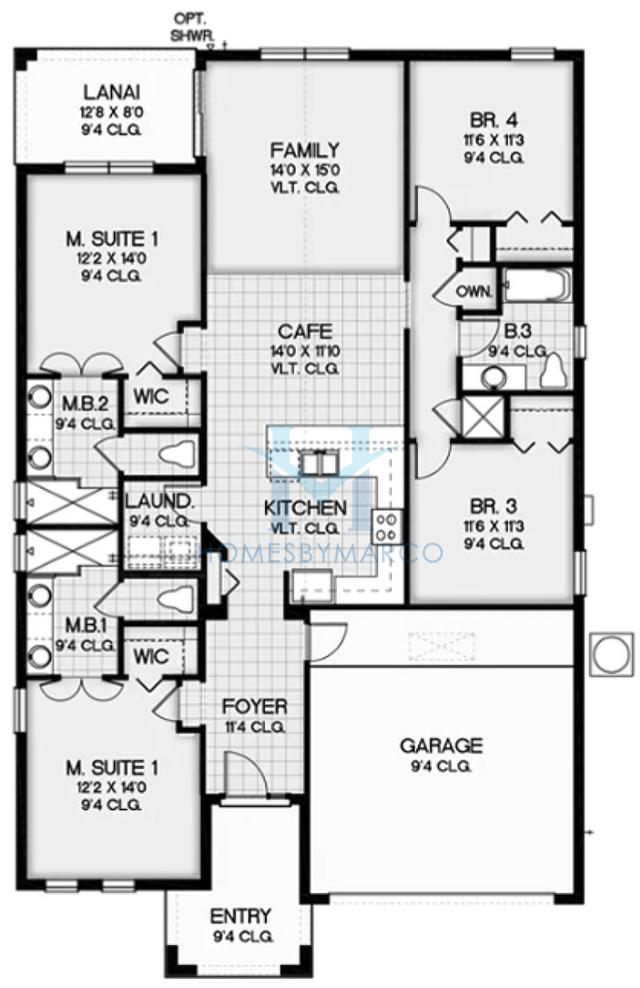 Photos of the Sequoia model in the Bella Vida subdivision in Kissimmee, FL