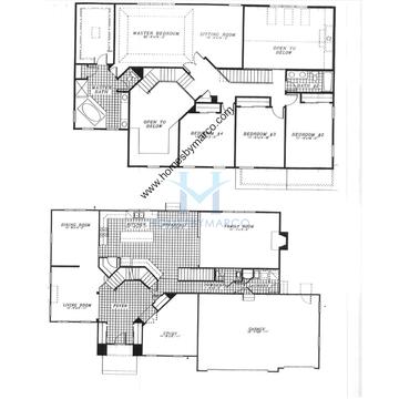 Photos of the S309 model in the The Summit subdivision in Hawthorn Woods, IL