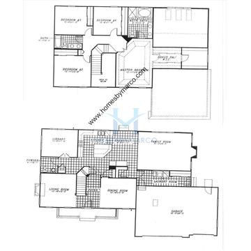 Photos of the S306 model in the The Summit subdivision in Hawthorn Woods, IL
