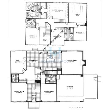 Photos of the S303 model in the The Summit subdivision in Hawthorn Woods, IL