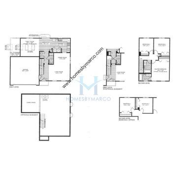 Photos of the Dover model in the Delaware Crossing subdivision in Gurnee, IL