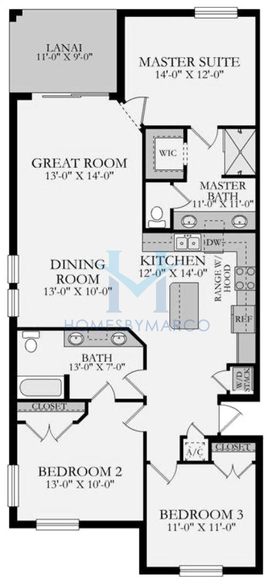 Photos of the Sorrento model in the Cove at Storey Lake subdivision in Kissimmee, FL
