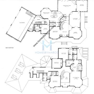 Photos of the Chateau model in the Hunt Club Farms subdivision in Gurnee, IL