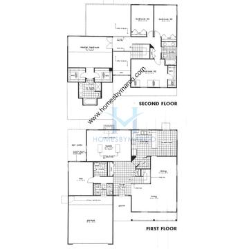 Photos of the Versallies model in the Apple Country subdivision in Wauconda, IL