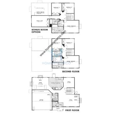 Photos of the Challet model in the Apple Country subdivision in Wauconda, IL