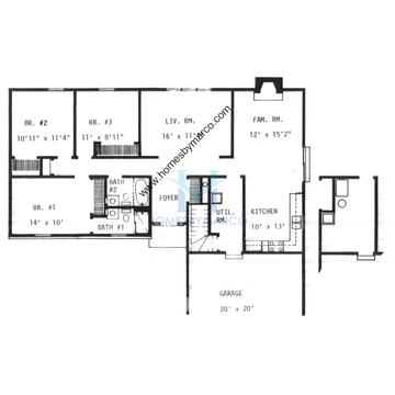 Photos of the Carlton model in the Tullamore subdivision in Mundelein, IL