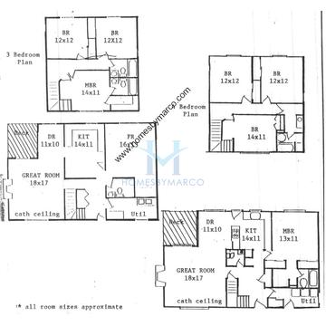 Photos of the Hickory model in the Mariners Cove subdivision in Third Lake, IL