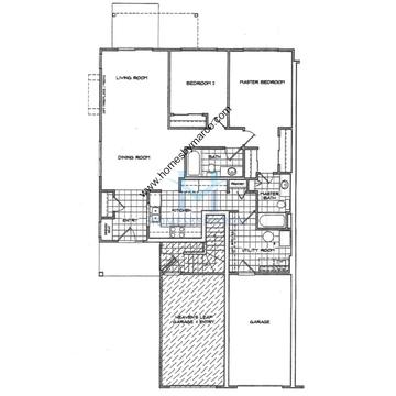 Photos of the Rosewater model in the Falling Waters subdivision in Lindenhurst, IL