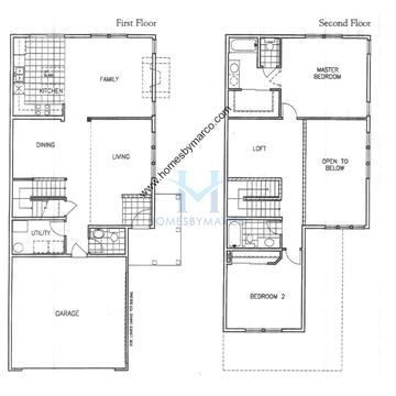 Photos of the Bridalveil Falls model in the Falling Waters subdivision in Lindenhurst, IL