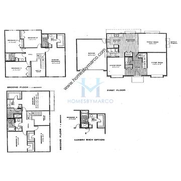 Photos of the Stranten model in the Prairie Oaks subdivision in Gurnee, IL