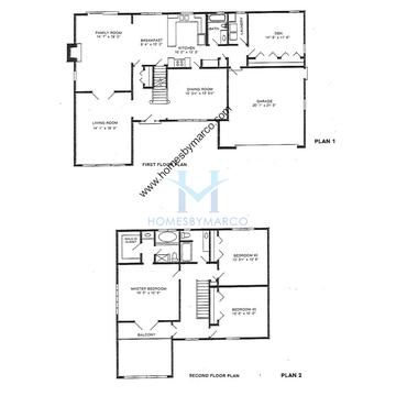 Photos of the Heritage model in the Boulders subdivision in Gurnee, IL