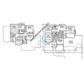 Photos of the Fayette model in the Windmill Creek subdivision in Antioch, IL
