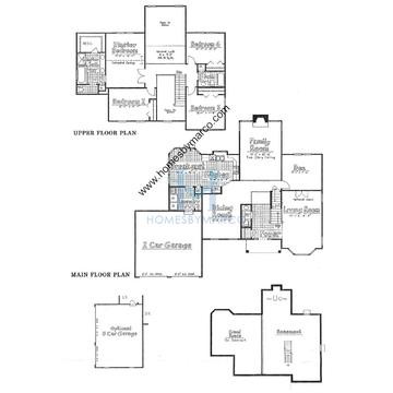 Photos of the Plan - 240 model in the Walnut Creek subdivision in Hawthorn Woods, IL