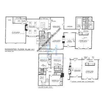 Photos of the Plan - A1 model in the Fields of Long Grove subdivision in Long Grove, IL