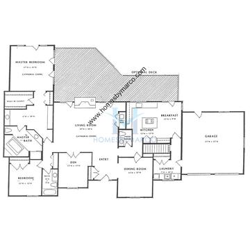 Photos of the Lakeside model in the Fields of Long Grove subdivision in Long Grove, IL