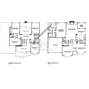 Photos of the President Adams model in the Washington Village subdivision in Grayslake, IL