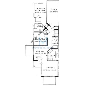Photos of the Potomac model in the Washington Village subdivision in Grayslake, IL