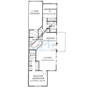 Photos of the Charles model in the Washington Village subdivision in Grayslake, IL