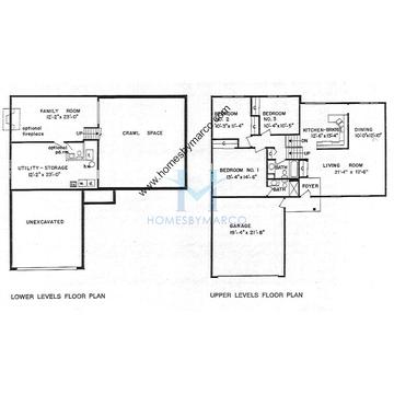 Photos of the Madison model in the Americana Heights subdivision in Lindenhurst, IL