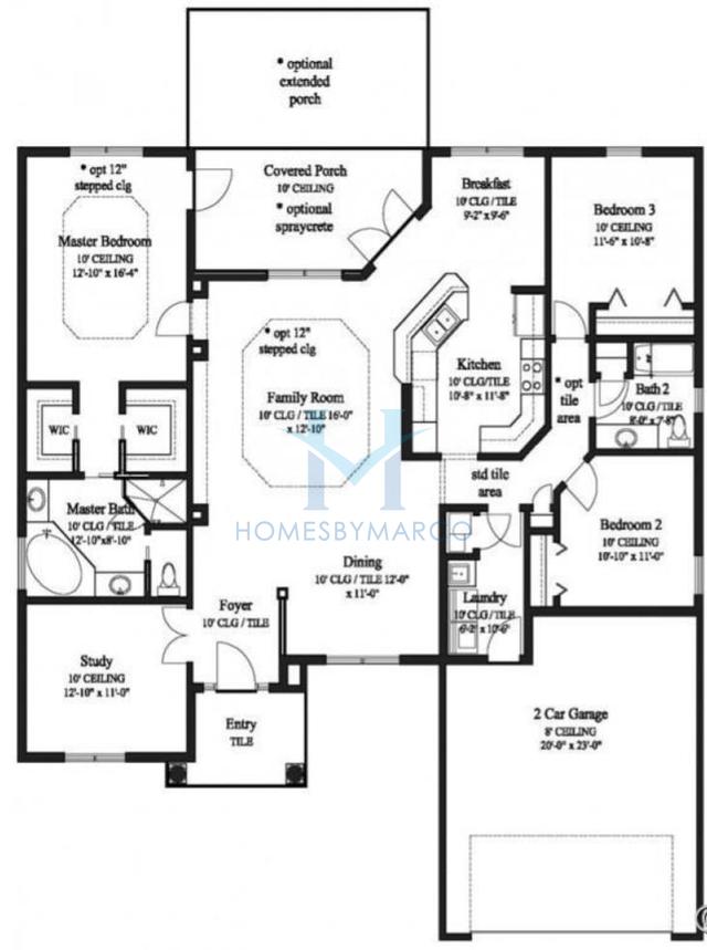 Photos of the Oxford model in the Garison Way subdivision in Gainesville, FL