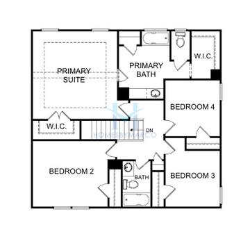 Photos of the Laurel model in the The Reserve at Willow Oaks subdivision in Canton, GA