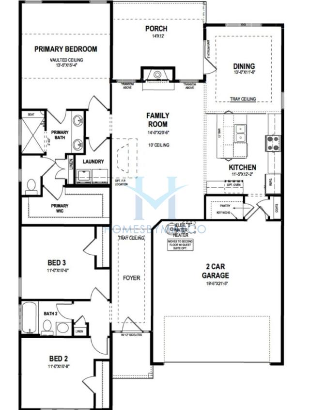 Photos of the Killarney model in the Edenglen subdivision in Buford, GA