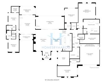 Photos of the Ocotillo model in the Ranch Gate Estates subdivision in Scottsdale, AZ