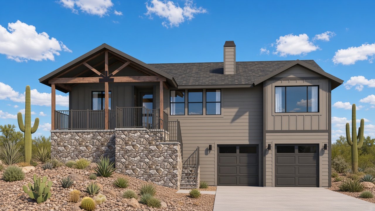 Oak model in The Highlands at Tovar Springs, Flagstaff, AZ, built by 