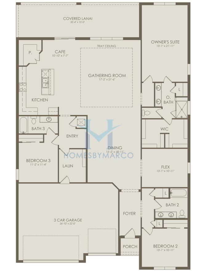 Photos of the Everly model in the Strand at Cedar Grove subdivision in North Port, FL