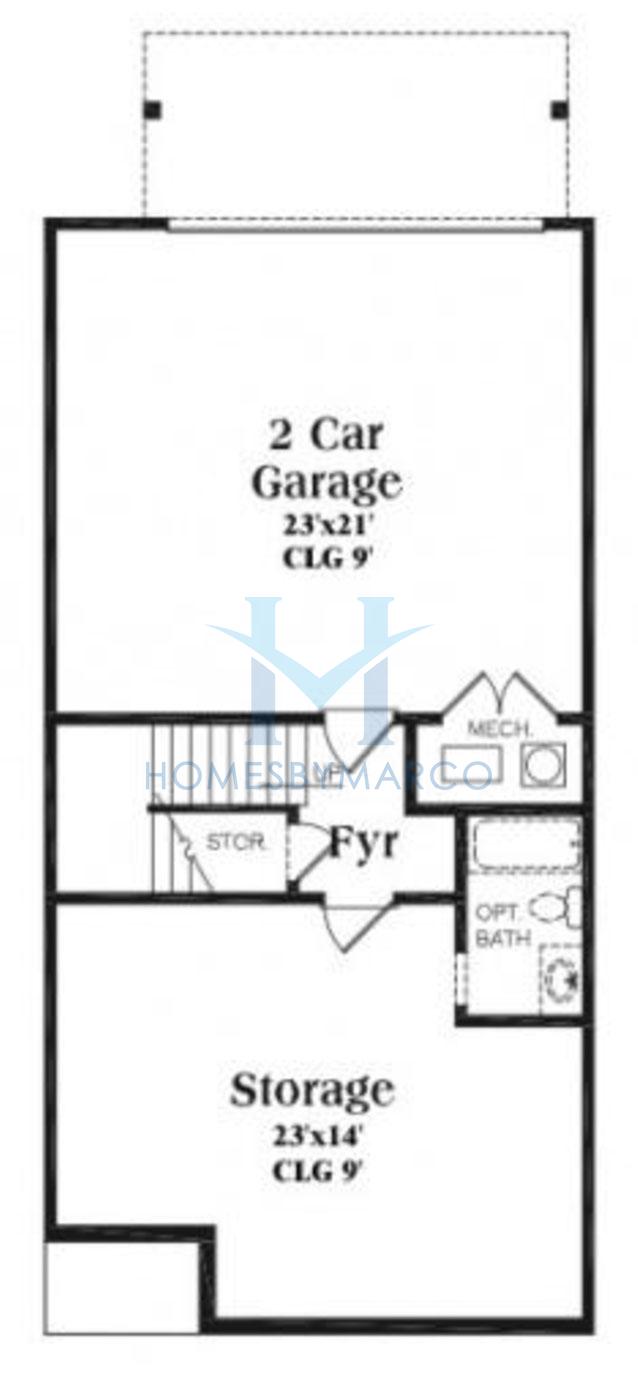 Photos of the Tahoe model in the Brush Creek Commons subdivision in Stockbridge, GA
