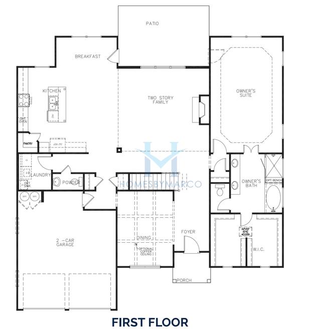 Photos of the Newburgh model in the North Village subdivision in Rydal, GA