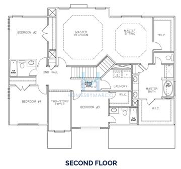 Northview model in Union Crossing, Atlanta, GA, built by Stephen Elliott Homes