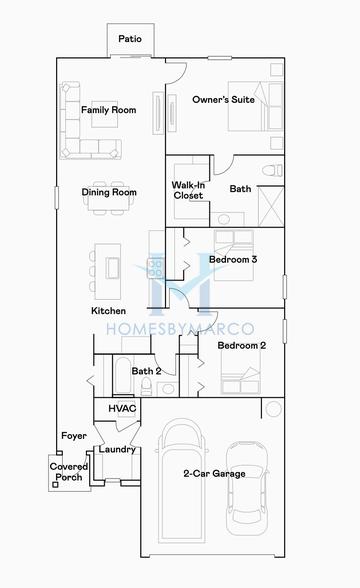 Photos of the Belmont model in the Peace Creek Reserve subdivision in Winter Haven, FL