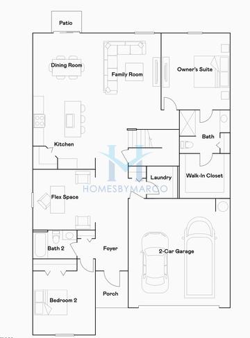Photos of the Nova model in the Wind Meadows South subdivision in Bartow, FL
